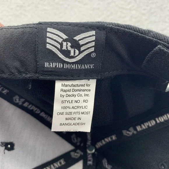 World War II 2 Veteran Baseball Hat Mens Hook Loop OSFM Military Army History - Picture 9 of 9